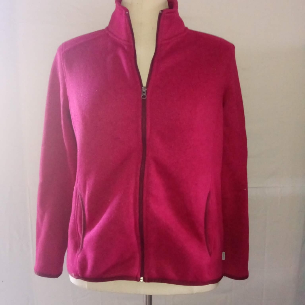Eddie Bauer Women's Fuchsia Utility Jacket